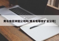 黄石有区块链公司吗[黄石有哪些矿业公司]